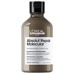 Шампунь для молекулярного востановления волос Serie Expert Absolut Repair Molecular 300 мл