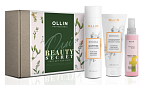 Набор OLLIN PROFESSIONAL Питание и Блеск для волос Шампунь, Кондиционер, Сыворотка Beauty Box Limited Edition
