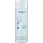 Шампунь питательный оттеночный серебро для оттенков блонд серии Blond Bar Kapous Professional 200 мл
