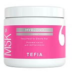 Маска для светлых волос розовая Rose Mask for Blonde Hair MyBlonde TEFIA 500 мл